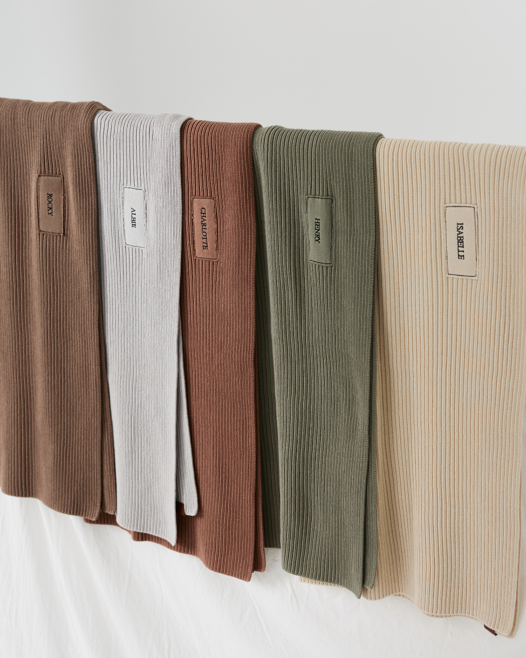 Personalised Heritage Knit Blanket