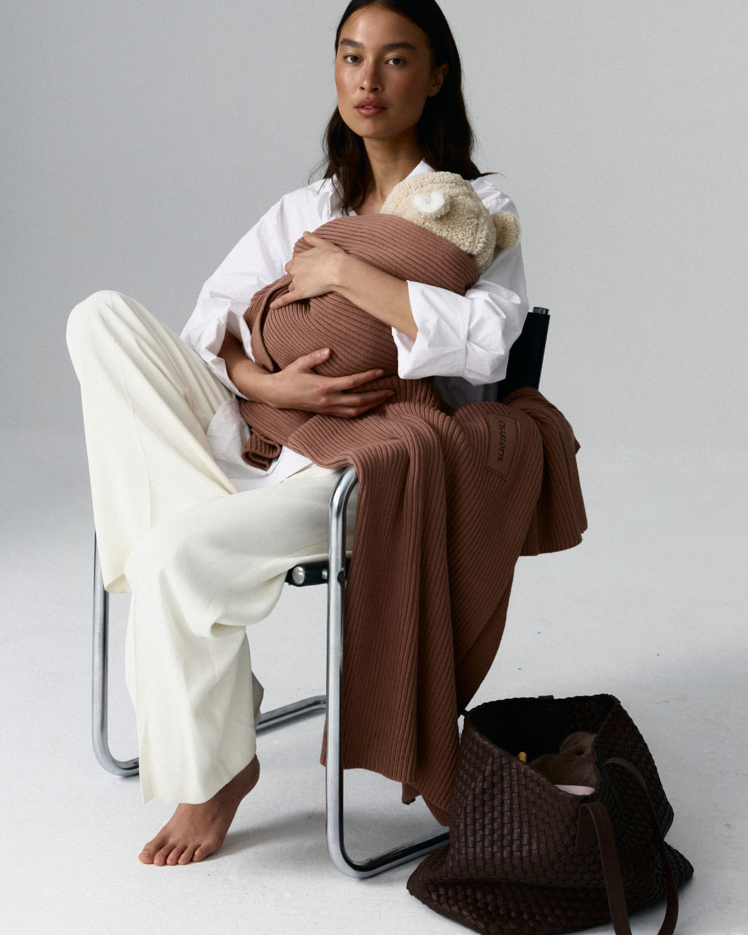 Personalised Heritage Knit Blanket