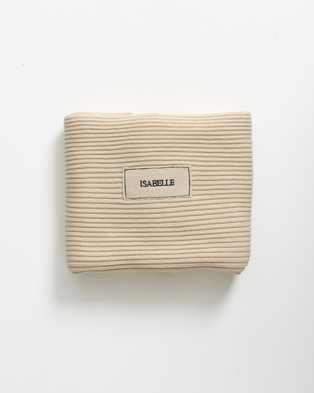 Personalised Heritage Knit Blanket