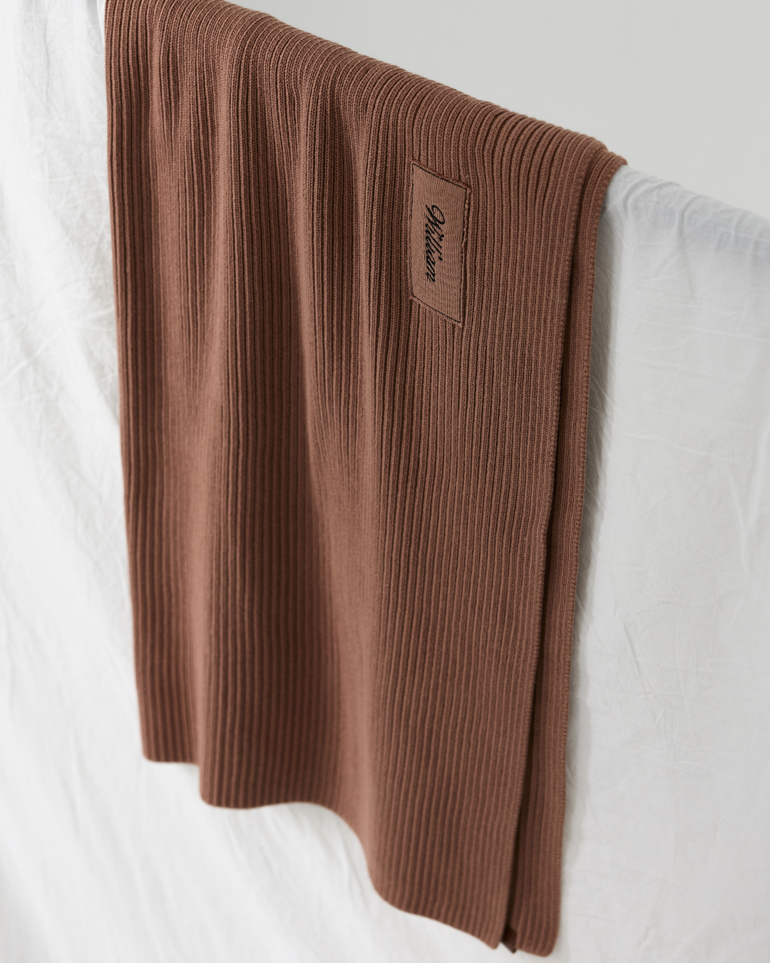 Personalised Heritage Knit Blanket