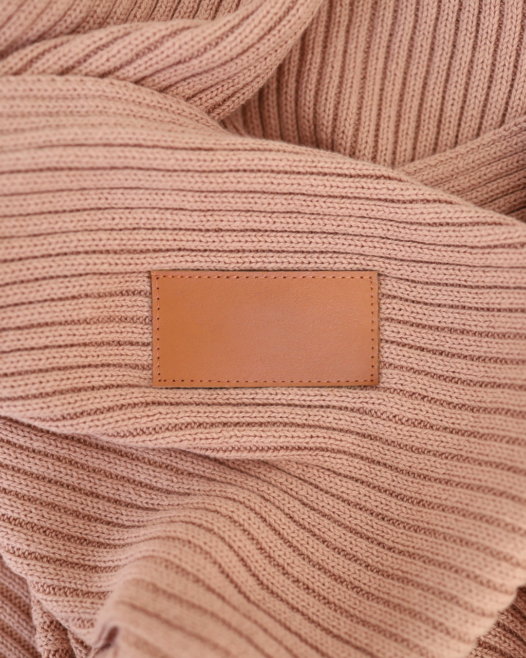 Personalised Heritage Knit Blanket - Dusty Pink