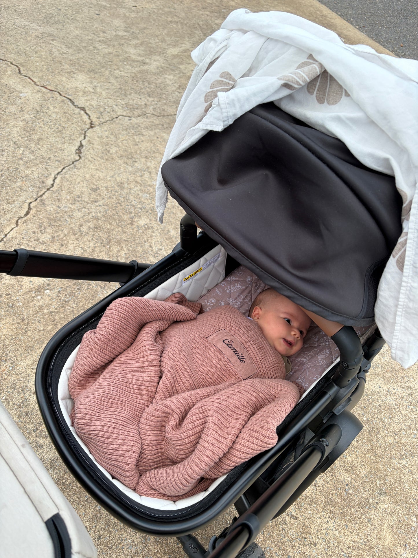 Personalised Heritage Knit Blanket