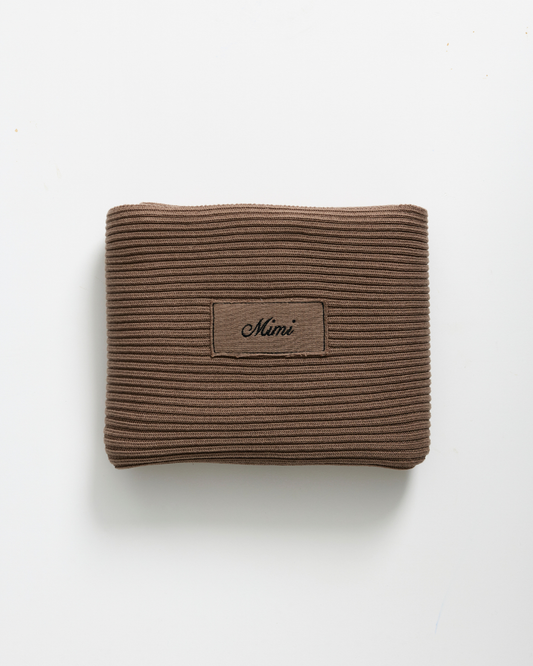 Personalised Heritage Knit Blanket