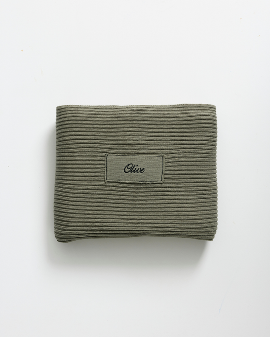 Personalised Heritage Knit Blanket